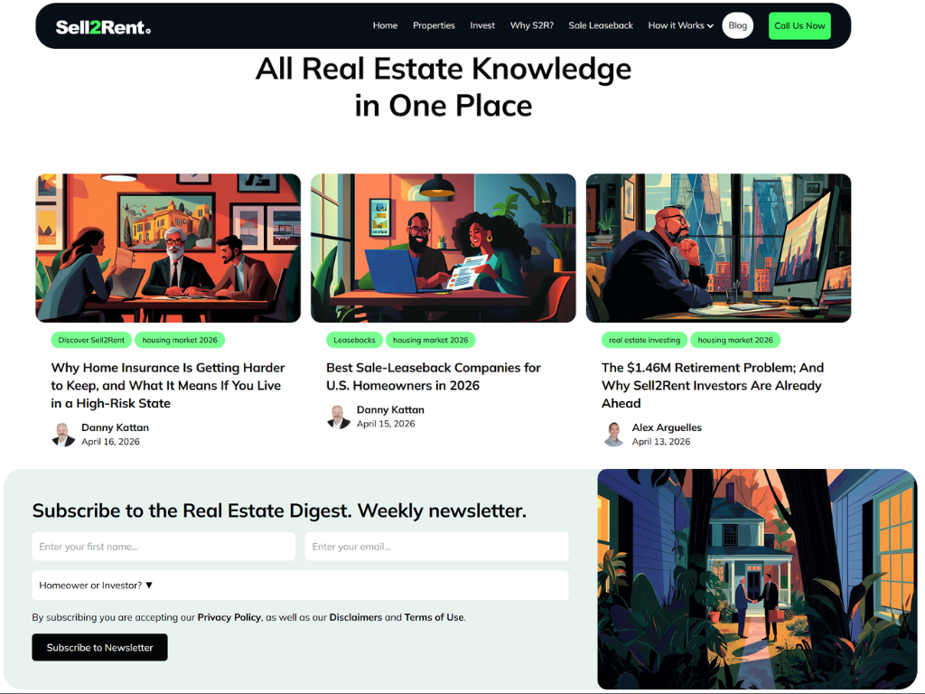 Sell2Rent blog system